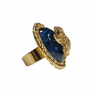 anello-golden-frogs-round-blue