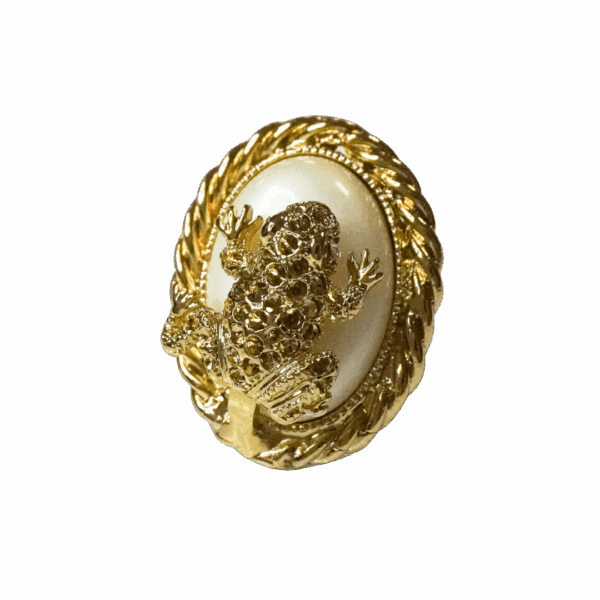 anello-golden-frogs-round-white